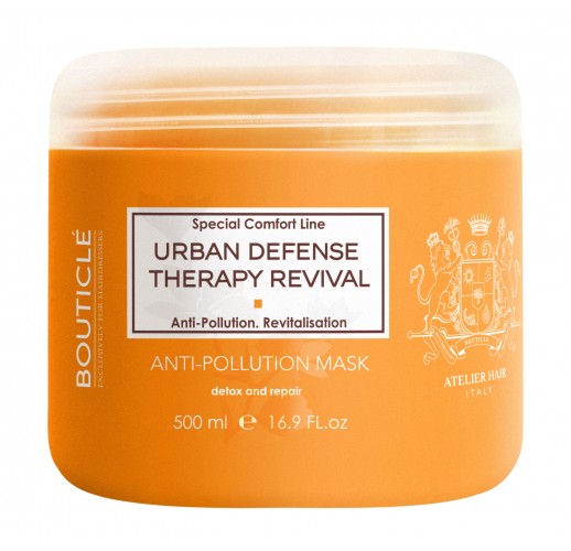 Маска для чувствительных волос, склонных к ломкости – “Urban Defense Anti-Pollution Mask For Brittle & Sensitive Hair”  500 ml