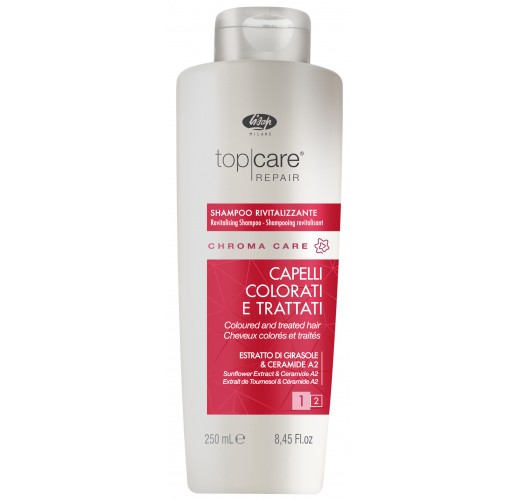Lisap Шампунь оживляющий для окрашенных волос / Top Care Repair Chroma Care Revitalizing Shampoo 250 мл