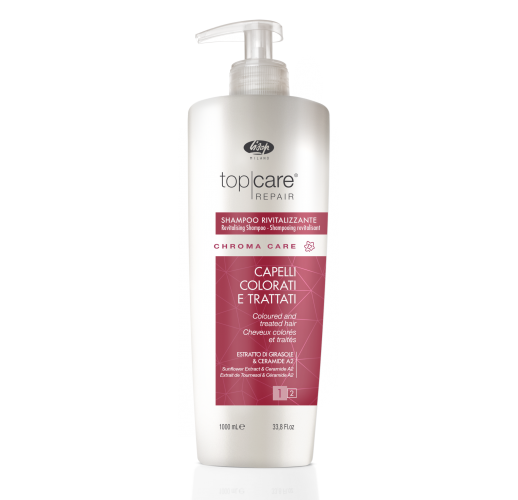 Lisap Оживляющий шампунь для окрашенных волос — «Top Care Repair Chroma Care Revitalizing Shampoo» 1000 мл