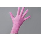 Перчатки нитриловые BENOVY Розовые S (100 шт/уп)